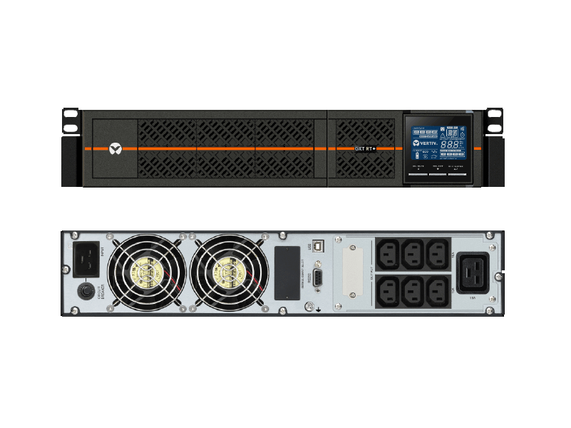 **EoL** Liebert GXT RT+ On-Line 3000VA 230V 2U Rack/Tower, includes Rail Kit, 2YR Adv Replacement