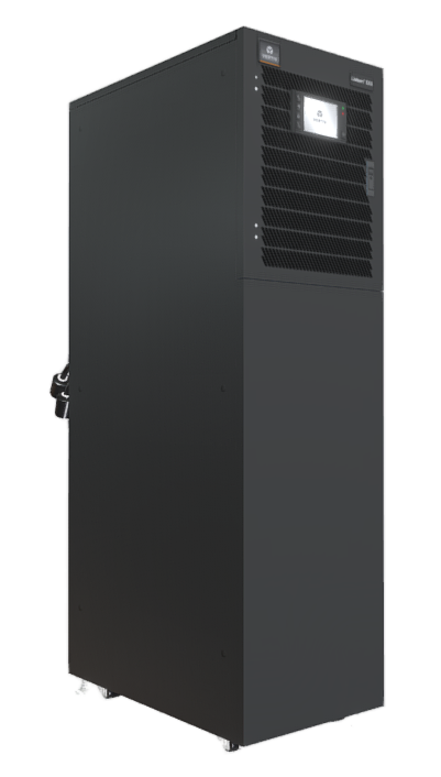 Professional lithium battery UPS system installation in server room environment